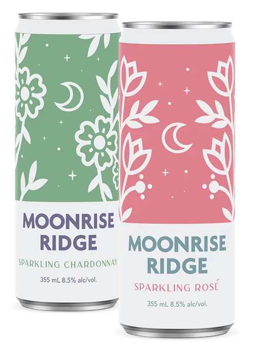 Moonrise Ridge - SPARKLING ROSÉ and SPARKLING CHARDONNAY
